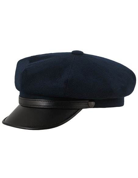 Męska czapka granatowa z daszkiem - sklep z czapkami sterkowski