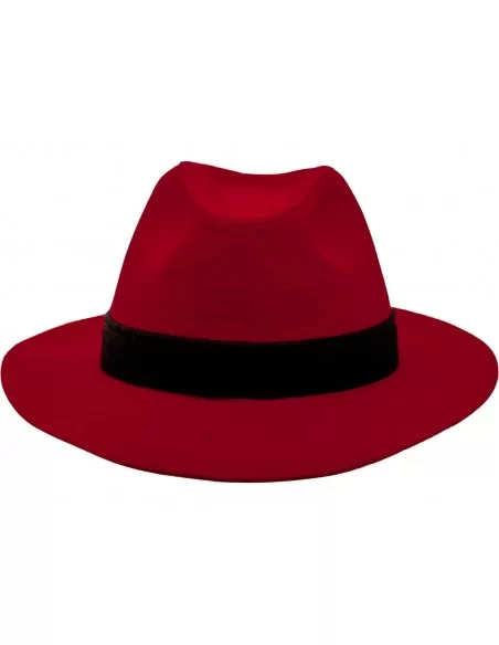 Fedora kapelusz męski czerwony sklep internetowy