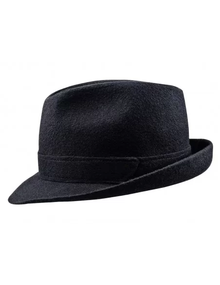 męski kapelusz w kolorze czarnym
