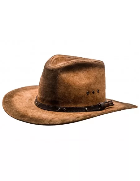 Damski kapelusz kowbojski brązowy - sklep warszawa
