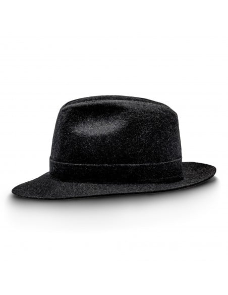 kapelusz męski letni szara fedora
