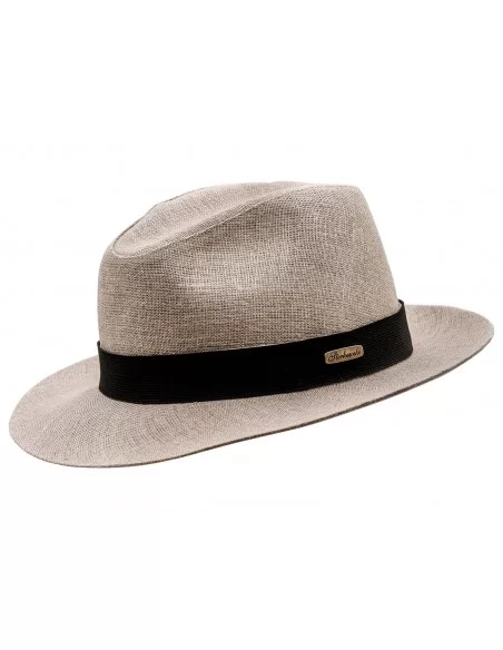 Lniany kapelusz Fedora na lato damski sklep online