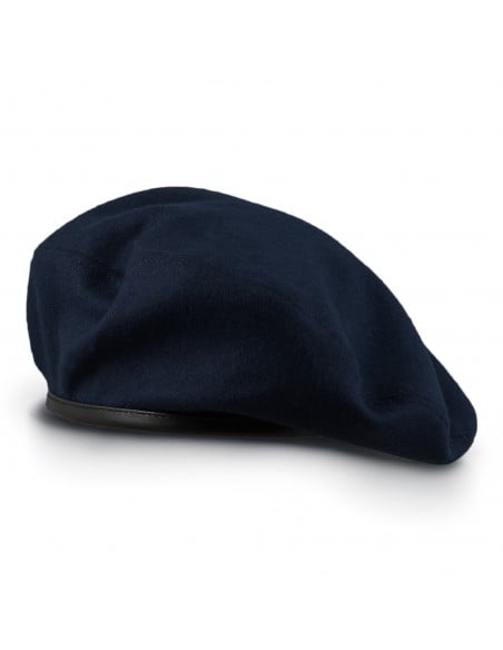 Grantowy męski beret historyczny wełniany