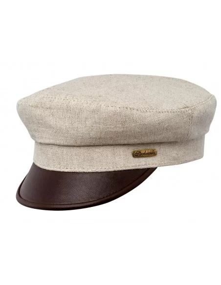 Beżowa czapka z daszkiem, męska, damska - sklep warszawa sterkowski