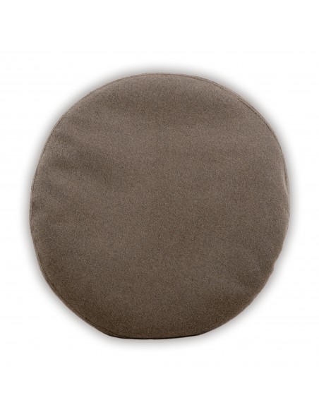 Beret męski khaki z wełny