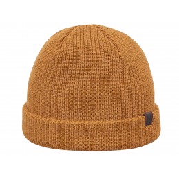 Ciepła i wygodna żółta czapka beanie Salty Dog z niedrapiącej wełny merynosa, idealna na srogą zimę