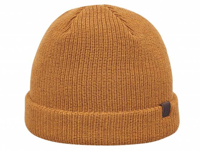 Ciepła i wygodna żółta czapka beanie Salty Dog z niedrapiącej wełny merynosa, idealna na srogą zimę