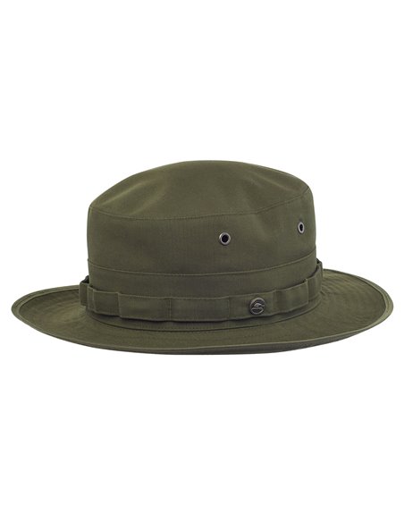 Bawełniany kapelusz letni z szerokim rondem idealny na wakacyjne wyprawy