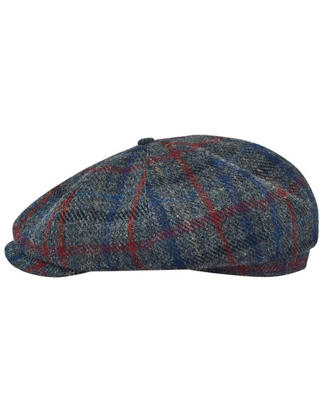 Oryginalna czapka w stylu Peaky Blinders uszyta z ciepłego, szkockiego Harris Tweedu