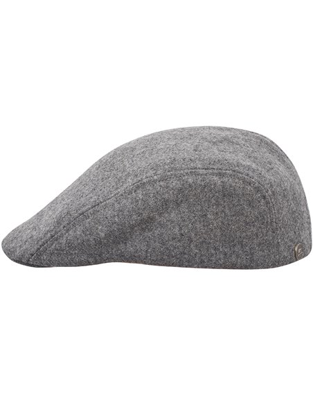 Damska czapka wełniana z daszkiem na zimę