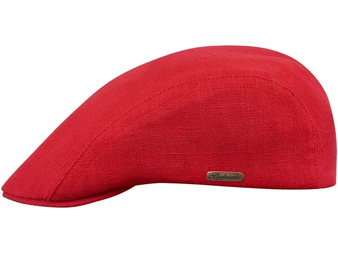 Wyjątkowo przewiewna i lekka czerwona czapka, idealna nawet na najbardziej upalne lato