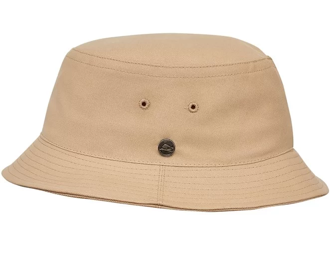 Uszyty z przewiewnej bawełny kapelusz rybacki typu Bucket idealny na lato