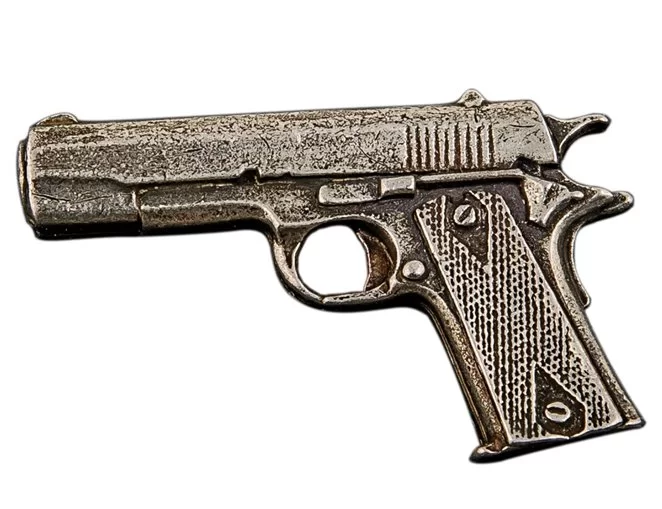Emblemat Colt M1911 - dodatek do czapek - militaria