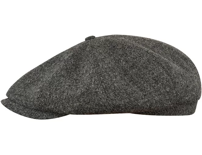 Ciepła i stylowa czapka z daszkiem na jesień uszyta z oryginalnego Harris Tweedu