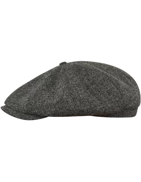 Ciepła i stylowa czapka z daszkiem na jesień uszyta z oryginalnego Harris Tweedu