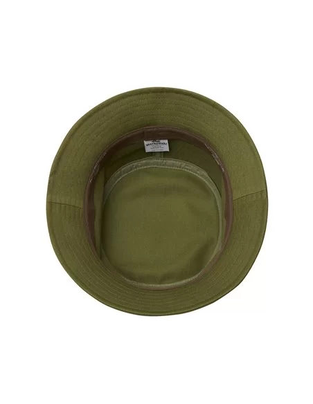 Idealny na jesienne dni kapelusz turystyczny typu Bucket uszyty z bawełny woskowanej