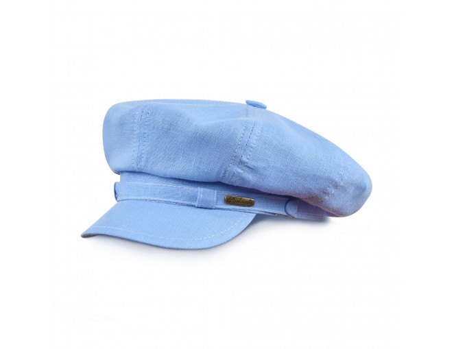 Letnia lniana czapka Gawroszka wyjątkowo lekka i przewiewna