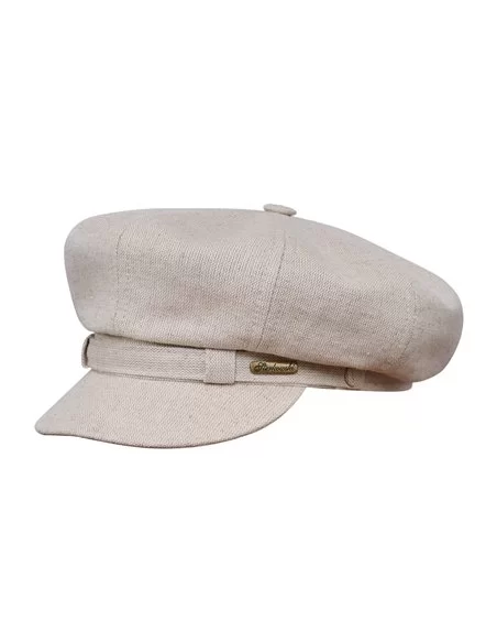 Męska czapka beżowa z daszkiem - sklep z czapkami warszawa